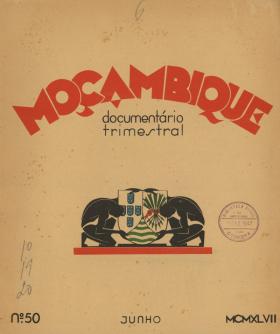 Moçambique : Documentário trimestral. 050
PORTUGAL. Colónia de Moçambique, 50, 1947 - 148 pags.