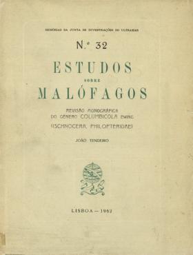 Memórias da Junta de Investigações do Ultramar.032
João Tendeiro, 32, 1962 - 645 pags.