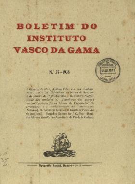 Boletim do Instituto Vasco da Gama. 037
Tipografia Rangel, Bastorá - Goa, 37, 1938 - 195 pags.