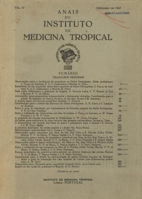 Anais do Instituto de Medicina Tropical.V4
Instituto de Medicina Tropical, 04, 1947 - 1047 pags.