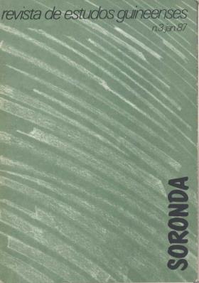 Soronda - Revista de Estudos Guineenses. 03
Instituto Nacional de Estudos e Pesquisa, 03, 1987 - 141 pags.