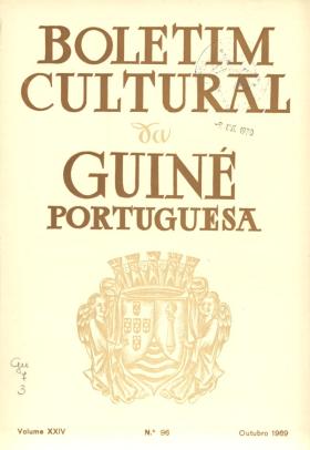 Boletim Cultural da Guiné Portuguesa. XIV - 096
PORTUGAL. Centro de Estudos da Guiné Portuguesa, XXIV - 96, 1969 - 253 pags.