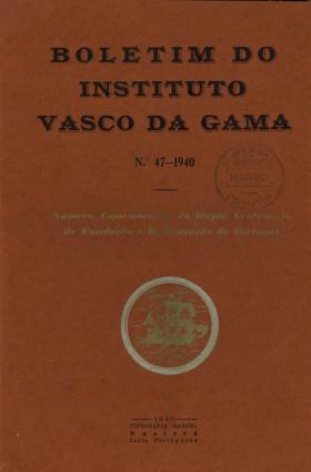 Boletim do Instituto Vasco da Gama. 047
Tipografia Rangel, Bastorá - Goa, 47, 1940 - 166 pags.